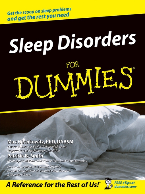 Title details for Sleep Disorders For Dummies by Max Hirshkowitz - Available